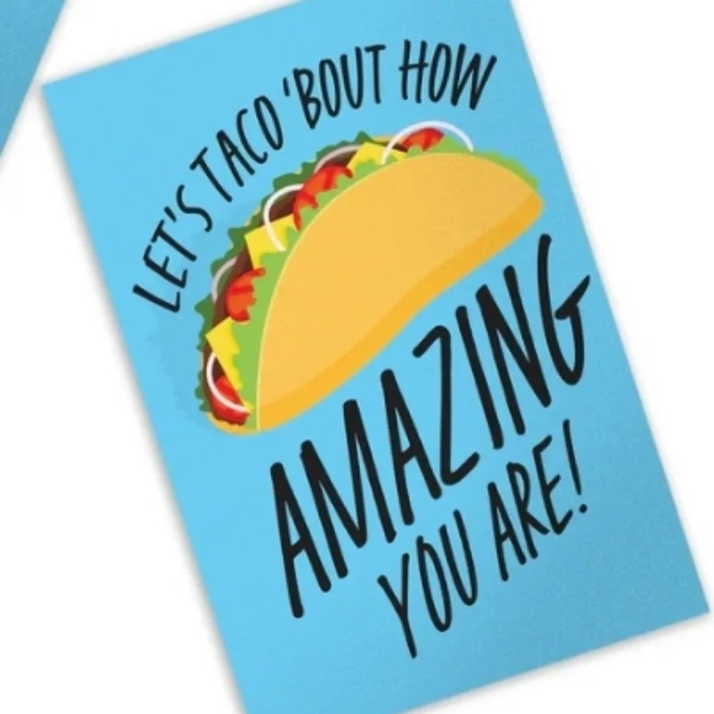 Taco Bundle: 30 10x13 Taco Poly Mailers, 30 Taco Stickers & 30 Taco 4x6 TY Cards
